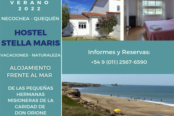 Disfrutá tus vacaciones en el Hostel Stella Maris de Quequén