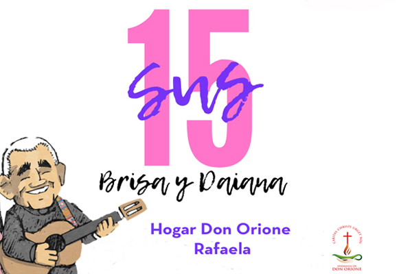 Rafaela: Hogar del Niño Don Orione celebró los 15 años de Brisa y Daiana