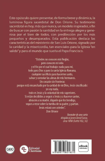 Libro "Abrí los brazos y el corazón" de P. Luis Fiordaliso (2024) - Image 2